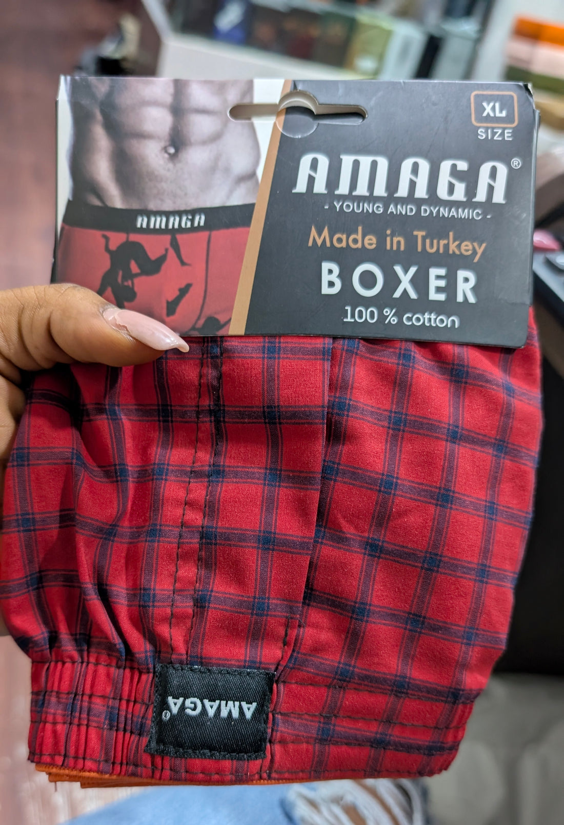 SINGLE PACK AMAGA BOXERS