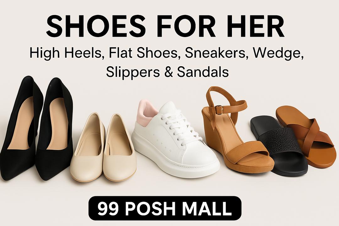Shoes for Her | High Heels , Flat shoes , Sneakers , Wedge , Slippers &amp; Sandals
