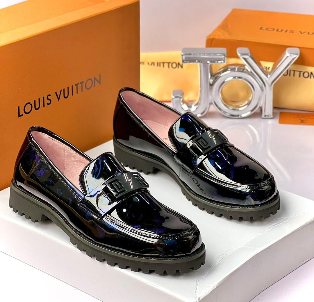 Elite Monogram Platform Loafers