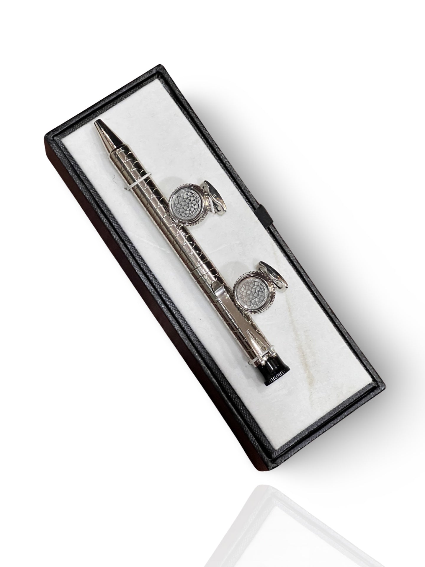 Men Pen with Cufflinks Set