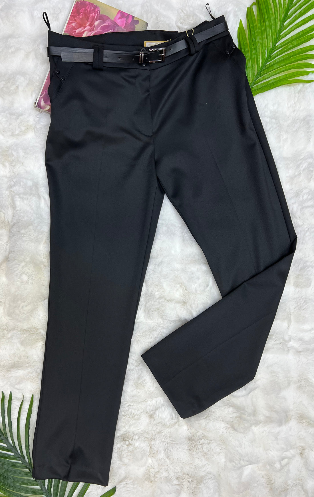 Black M&amp;M Pant P0539