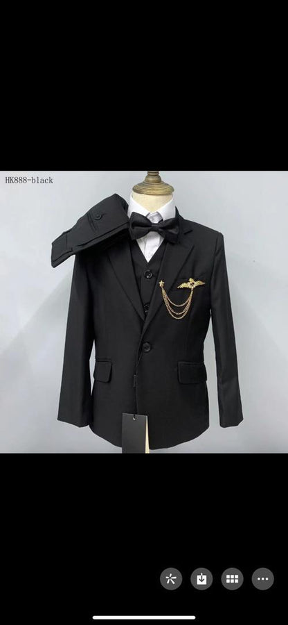 Classic 3-piece Suit for Young Boys (Children)