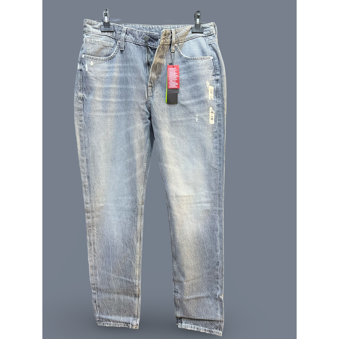 Classic Light-Wash Slim Fit Jeans