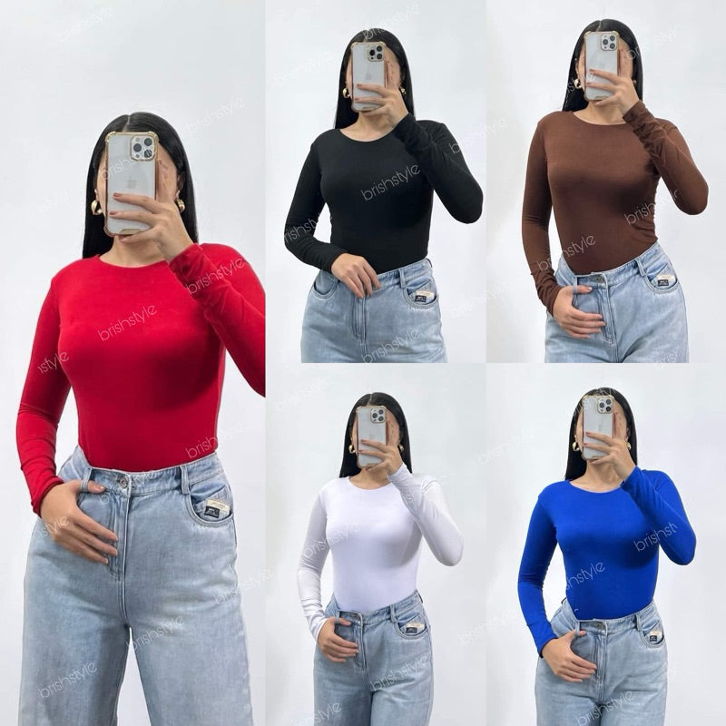L/S BODY TOP - 2413