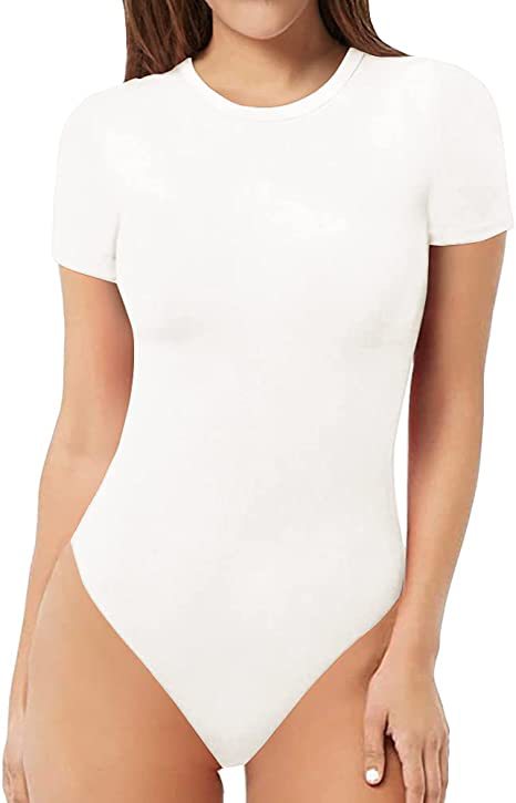 Ladies Short Sleeve Bodysuit