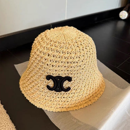 Luxury woven bucket hat