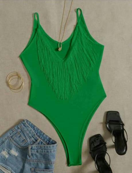 High Quality Body Suit with Fringe