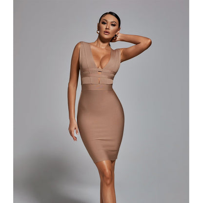 Bandage Dress - 486