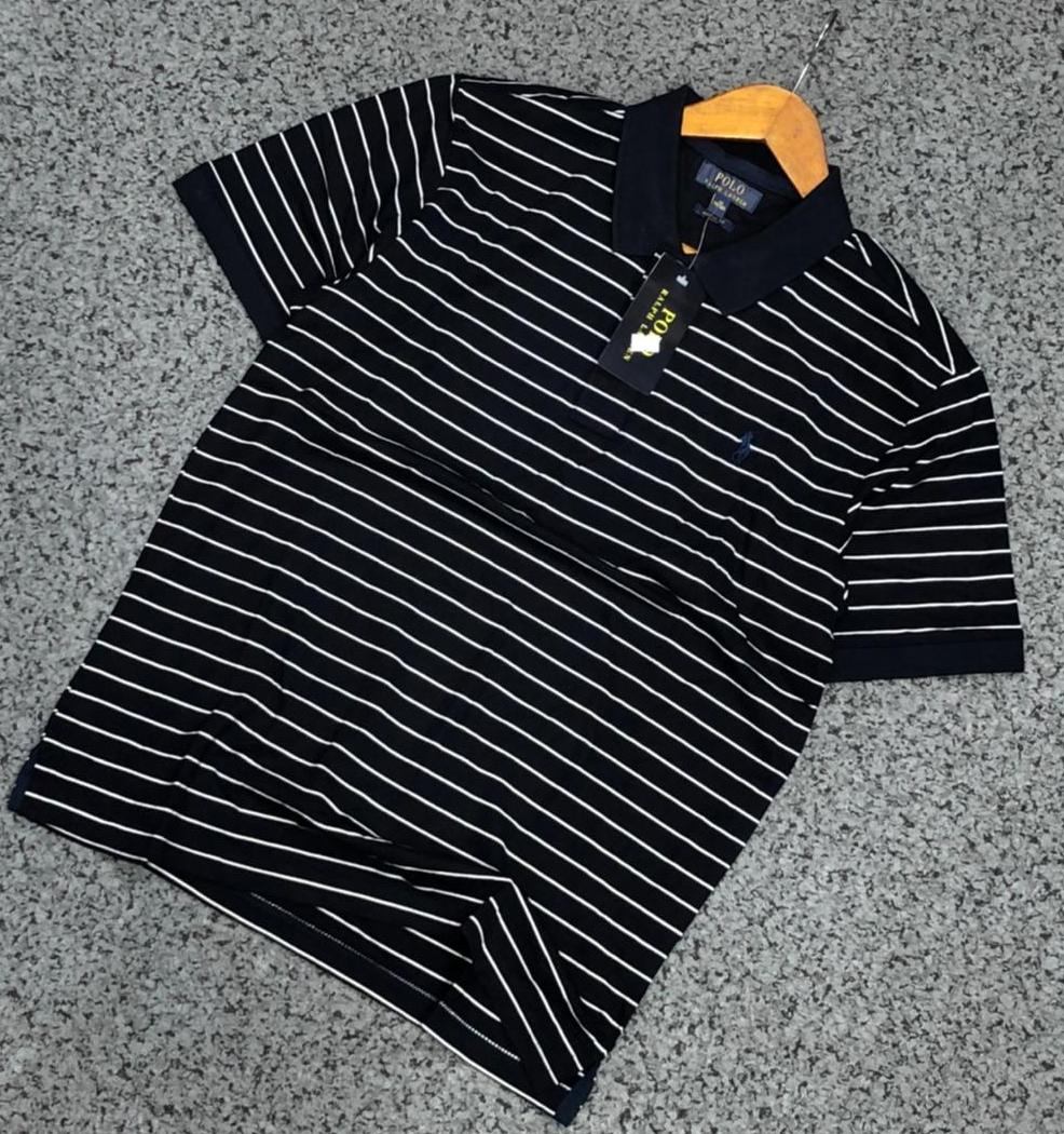 Men Stripped Polo - 325